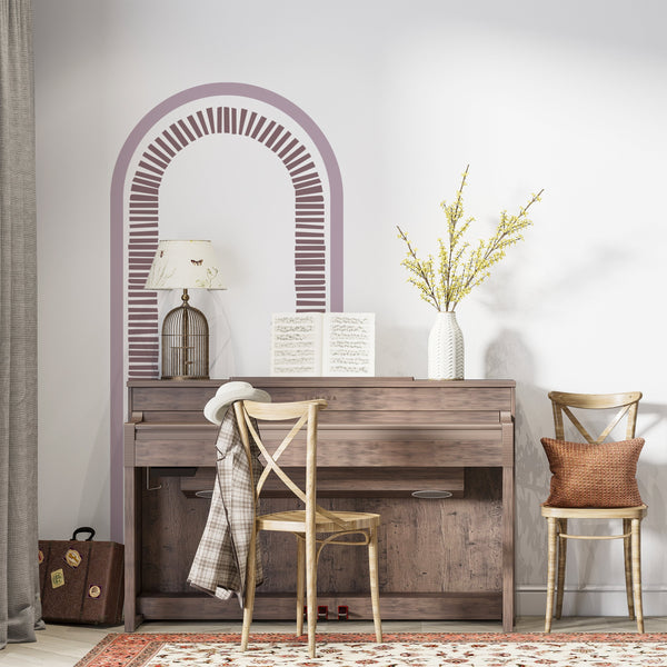 Arch Accent Wall Decal: Modern Geometric Nursery Decor