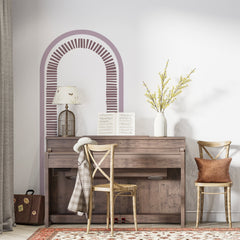 Arch Accent Wall Decal: Modern Geometric Nursery Decor