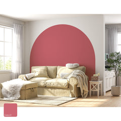 Arch Wall Decal: Headboard Decor, Peel and Stick Wallpaper