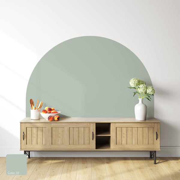 Arch Wall Decal: Headboard Decor, Peel and Stick Wallpaper