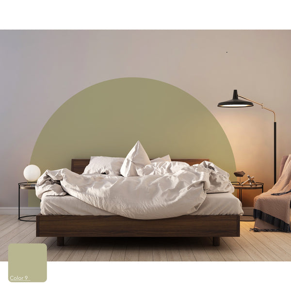 Arch Wall Decal: Headboard Decor, Peel and Stick Wallpaper