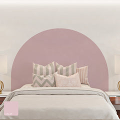 Arch Wall Decal: Headboard Decor, Peel and Stick Wallpaper