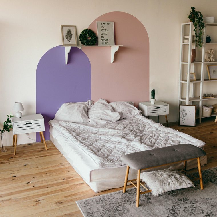 Arch Wall Decal: Modern Nursery & Bedroom Decor - 15 Colors