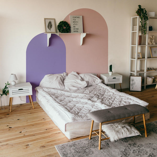 Arch Wall Decal: Modern Nursery & Bedroom Decor - 15 Colors