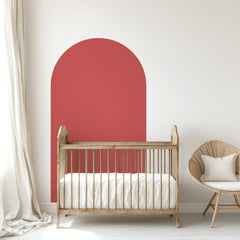 Arch Wall Decal: Modern Nursery & Bedroom Decor - 15 Colors