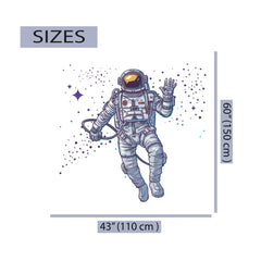 Astronaut Wall Decal , Space Wall Decal Space Themed Decor ,