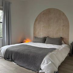 Boho Headboard Arch Decal: Peel and Stick Wallpaper