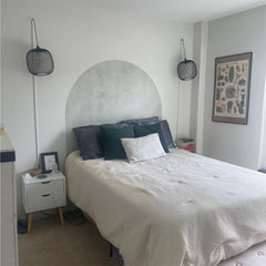 Boho Headboard Arch Decal: Peel and Stick Wallpaper