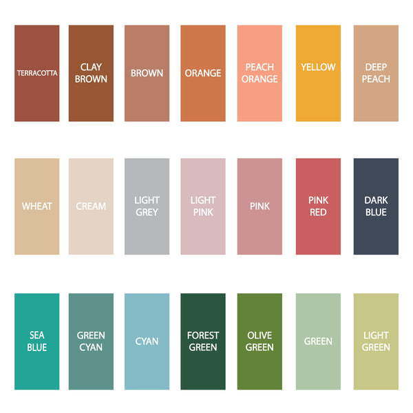 Circle Wall Decal: Color Block Bohemian Decor