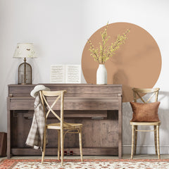Circle Wall Decal: Color Block Bohemian Decor