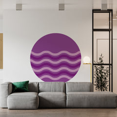 Circle Wall Decals Abstract Wall Decal Modern  Minimalist Wall Stickers Removable  Wall Decals for Living Room Office