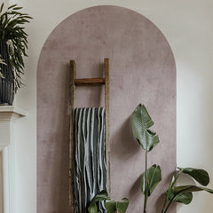 Colorblock Arch Wall Decal: Bedroom Headboard Decor