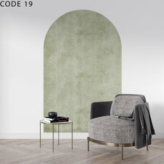 Colorblock Arch Wall Decal: Bedroom Headboard Decor