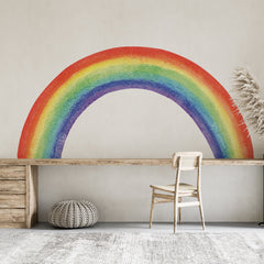 Colorful Rainbow Wall Decal: Nursery Wall Art