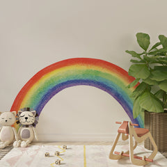 Colorful Rainbow Wall Decal: Nursery Wall Art