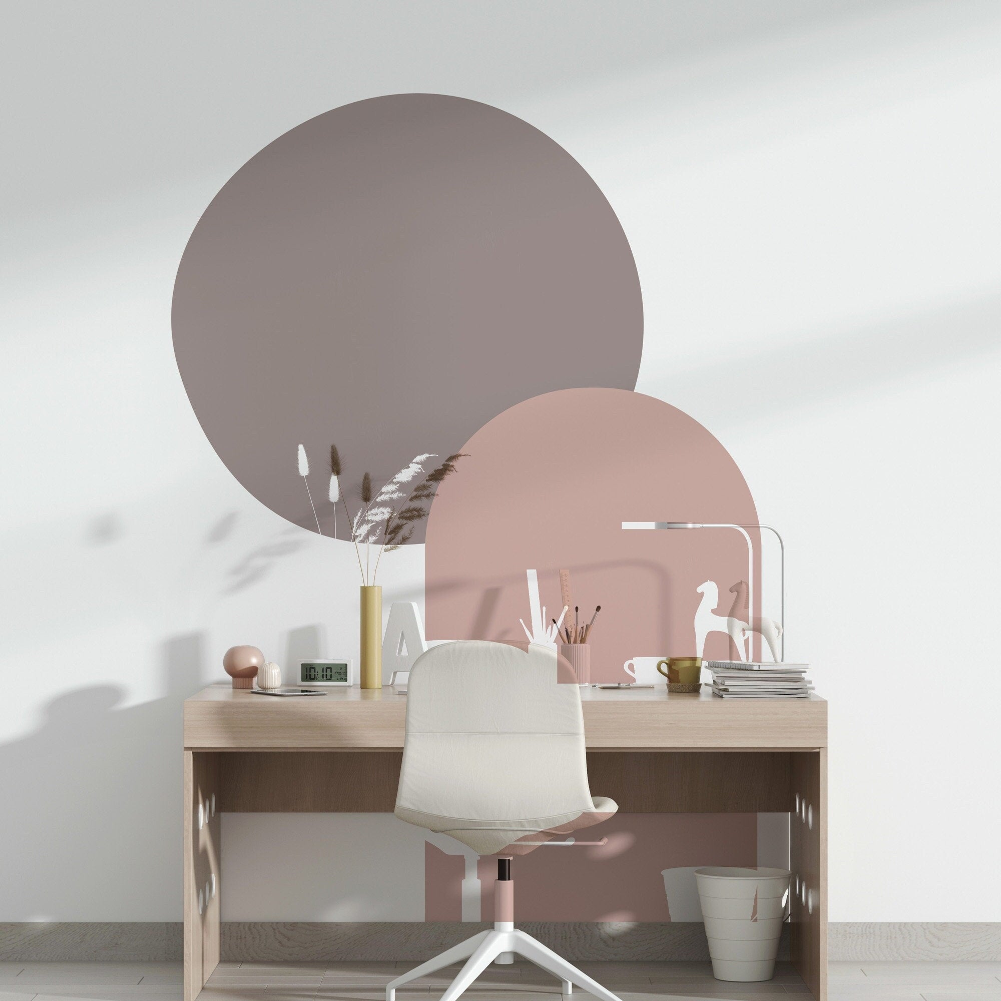 Geometric Arch Nursery Wall Decal: Peel & Stick Wallpaper