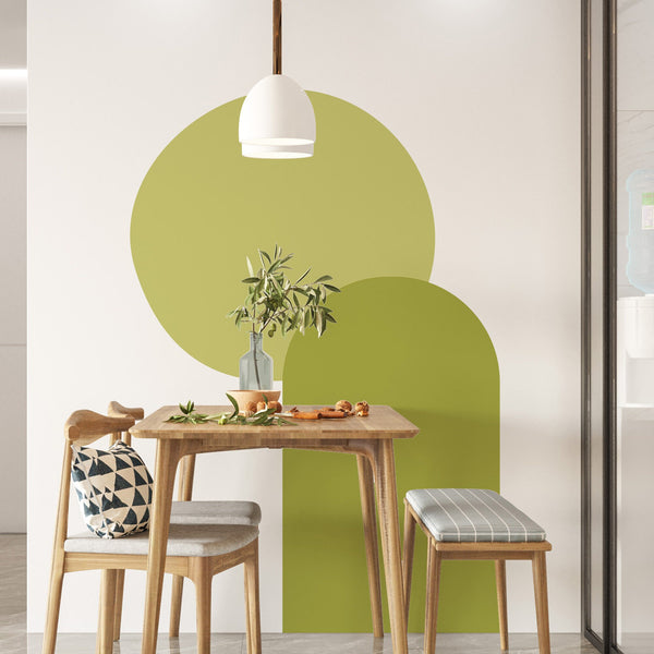 Geometric Arch Nursery Wall Decal: Peel & Stick Wallpaper