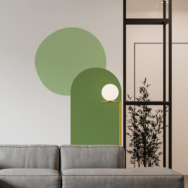 Geometric Arch Nursery Wall Decal: Peel & Stick Wallpaper