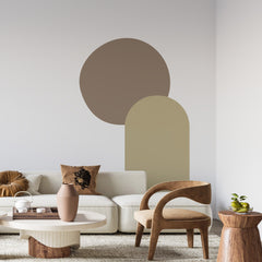 Geometric Arch Nursery Wall Decal: Peel & Stick Wallpaper