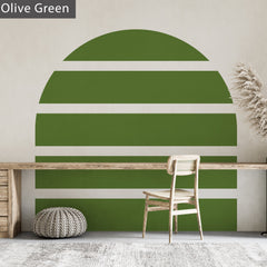 Geometric Arch Wall Decal: Bohemian Bedroom Decor