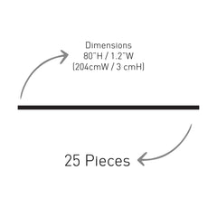 Geometric Line Wall Decal: Gold Silver Black Peel & Stick Wallpaper