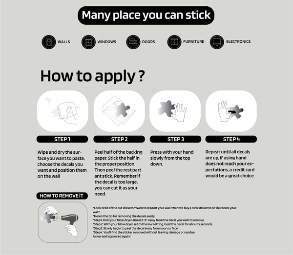 Hot Air Balloons  Nursey Wall Decal, Ballon Watercolor Decal, Art Nursery Wall Decal, Kids Decals, Animals Wall Stickers, Gift for Kids Baby