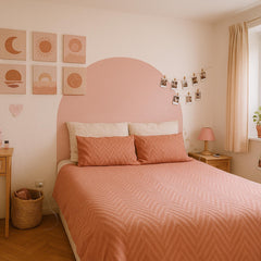 Lilac Arch Wall Decal: Easy-Apply Headboard Art