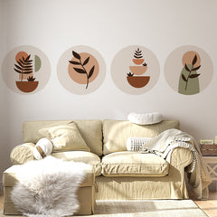 Line Mountain Wall Decal, Removable Wall Decal, Boho Landscape Wall Decal, Boho Headboard, Arch Landspace Wall Decal, Abstract Wall Decal