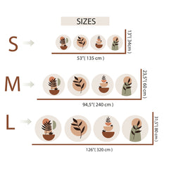 Line Mountain Wall Decal, Removable Wall Decal, Boho Landscape Wall Decal, Boho Headboard, Arch Landspace Wall Decal, Abstract Wall Decal