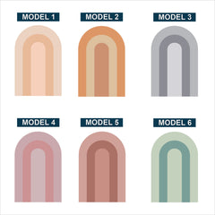 Mid Century Arch Wall Decal: Boho Removable Wall Sticker