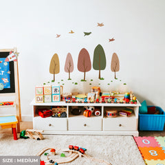 Colorful Trees Wall Decal