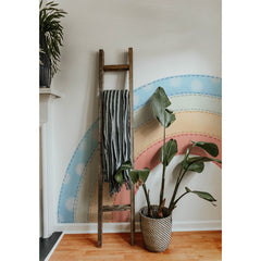 Pastel Rainbow Wall Decal: Boho Baby Room Decor
