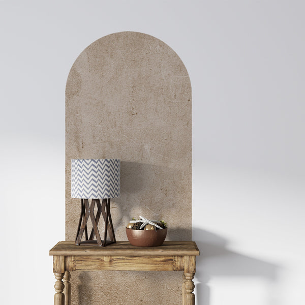 Personalized Arch Wall Decal: Modern Farmhouse Color Block Sticker