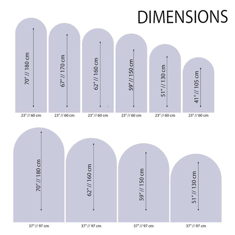 Personalized Arch Wall Decal: Modern Farmhouse Color Block Sticker