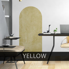 Personalized Arch Wall Decal: Modern Farmhouse Color Block Sticker