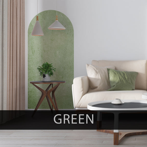 Personalized Arch Wall Decal: Modern Farmhouse Color Block Sticker