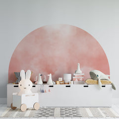 Pink Arch Wall Decal: Boho Nursery Decor Sticker