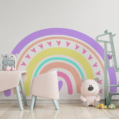 Rainbow Decal Wall Decor Baby Bedroom Decor Rainbow Wall Art Rainbow Wall Decor Nursery Decal For Wall Kids Room Decal Rainbow Art Sticker