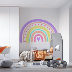 Rainbow Decal Wall Decor Baby Bedroom Decor Rainbow Wall Art Rainbow Wall Decor Nursery Decal For Wall Kids Room Decal Rainbow Art Sticker
