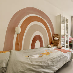 Rainbow Wall Decal: Peel and Stick Nursery Decor