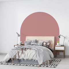 Terracotta Arch Wall Decal: Headboard Sticker, Bedroom Decor