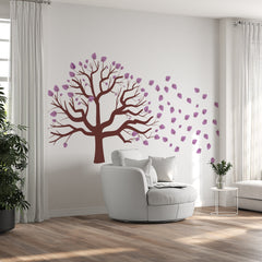 Wall Decal Big Tree Stickers Big Tree Decal Nursery Wall Tattoos With Wall Mural Removable