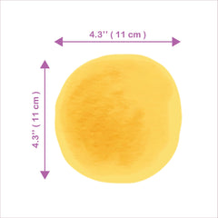 Watercolor Polka Dot Wall Decals: Rainbow Dots, Peel & Stick