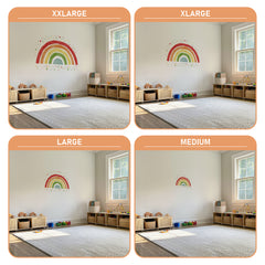 Watercolor Colorful Rainbow Wall Decal